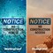 Signmission No Construction Access OSHA Notice Sign, Vinyl Decal, 10in W x 7in L, 2PK OS-2PACK-NS-D-710-L-14464 - alternate 4